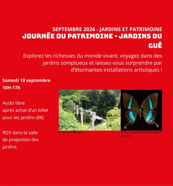 Exposition : "Le jardin, un patrimoine vivant"