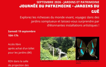 Exposition : "Le jardin, un patrimoine vivant"