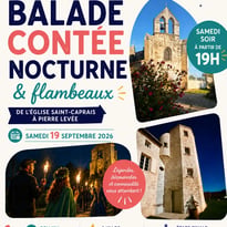 Balade contée nocturne aux flambeaux