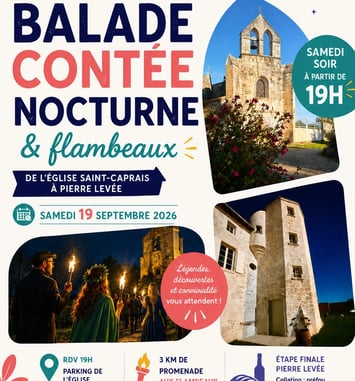 Balade contée nocturne aux flambeaux