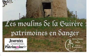 Les moulins de la Guirère : patrimoines en danger