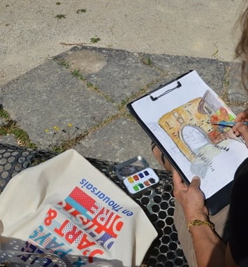 Rallye aquarelle, sur les pas de Fernand Serreau