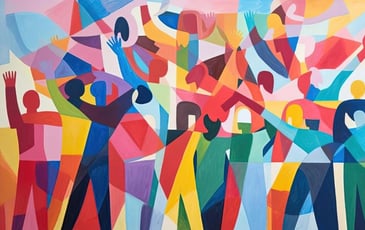 Fresque participative et créative