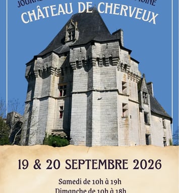 Visites guidées du château de Cherveux