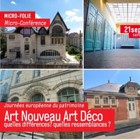 Art Nouveau Art déco : quelles différences ? quelles ressemblances ?