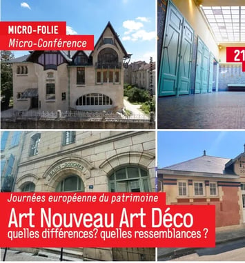 Art Nouveau Art déco : quelles différences ? quelles ressemblances ?