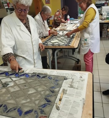 Découverte de l'art du vitrail