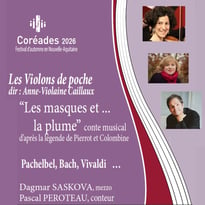 Les Masques et la Plume, par L'ensemble Les Violons de Poche