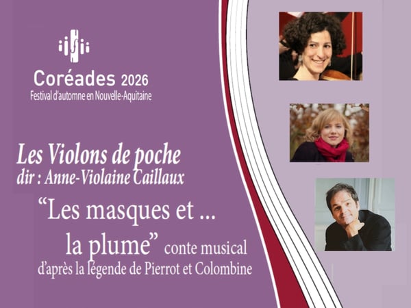 Les Masques et la Plume, par L'ensemble Les Violons de Poche