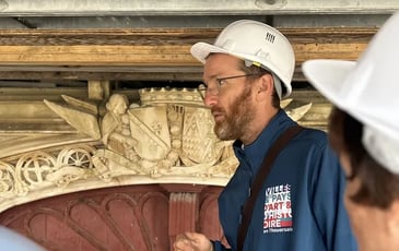 Visite commentée du chantier de restauration de la collégiale Notre-Dame de Thouars