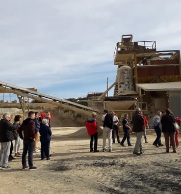 Visite commentée des fours à chaux et du Paléomusée