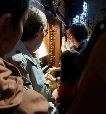 Flûtes et orgue à Notre-Dame