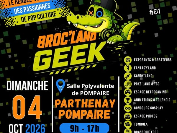 Broc Land Geek - Parthenay Pompaire 2026