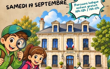 Parcours ludique et visites guidées de la mairie de La Crèche
