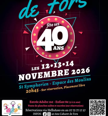 Le cabaret de Fors fête ses 40 ans