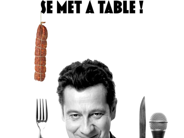 Laurent Gerra se met à table